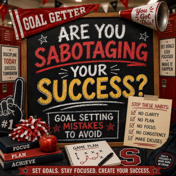 I failed... because I sabotaged myself...
