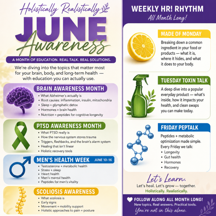 🌿 Holistically, Realistically! What's Up This Month