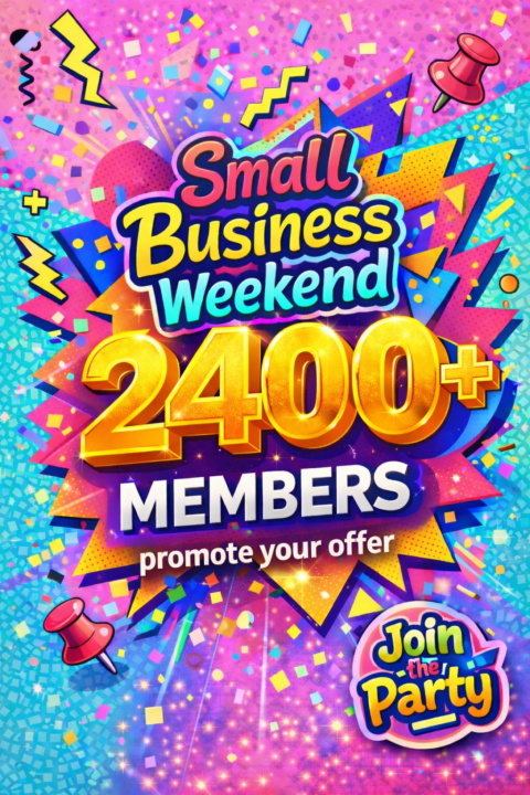 🎉Small Business Weekend Party (Post Your Links)