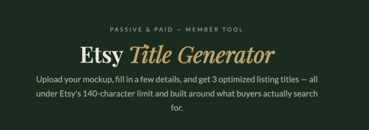 Your Etsy title is doing more damage than you think.