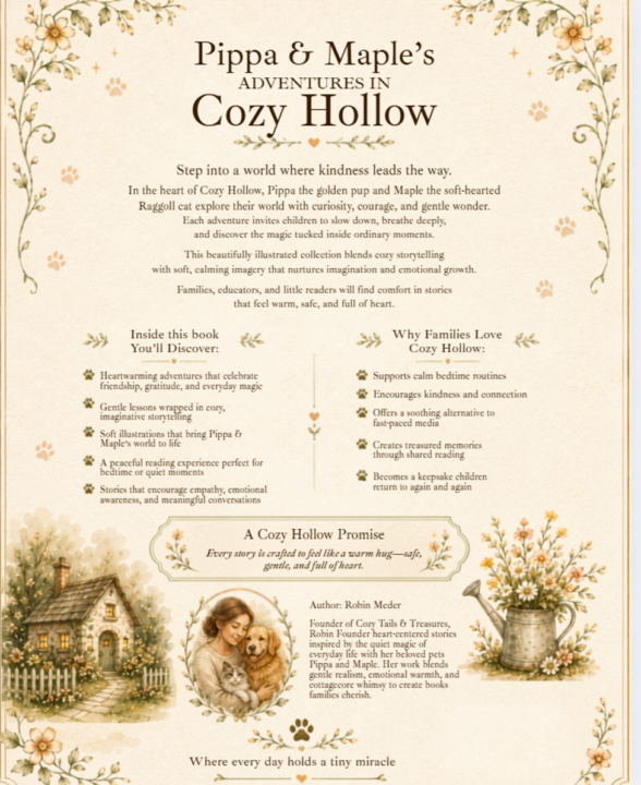 Would Your Little One Love a Golden Pup and a Ragdoll Cat Who Teach Kindness on Every Page?