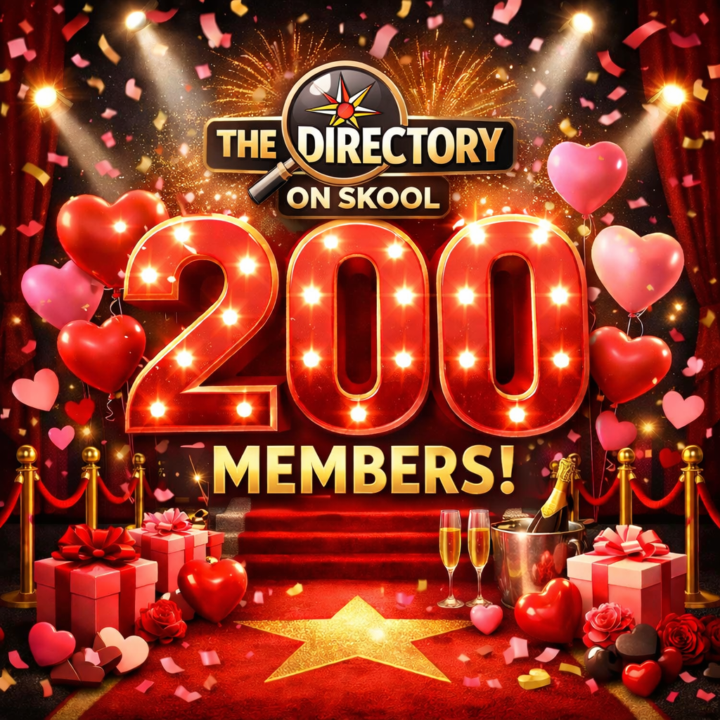 HAPPY VALENTINE’S DAY + 200 MEMBERS?!