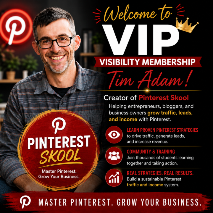 🌟 Welcome Tim Adam to VIP Visibility Membership!