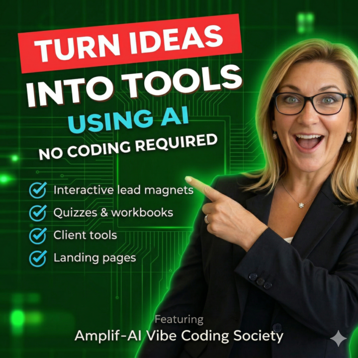 🚨Are You Coming?  FREE "Idea-To-Tools w/AI" Workshop TODAY? 