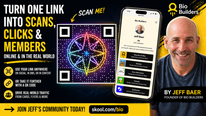 We all know QR codes belong on flyers… but have you ever thought about using them here?