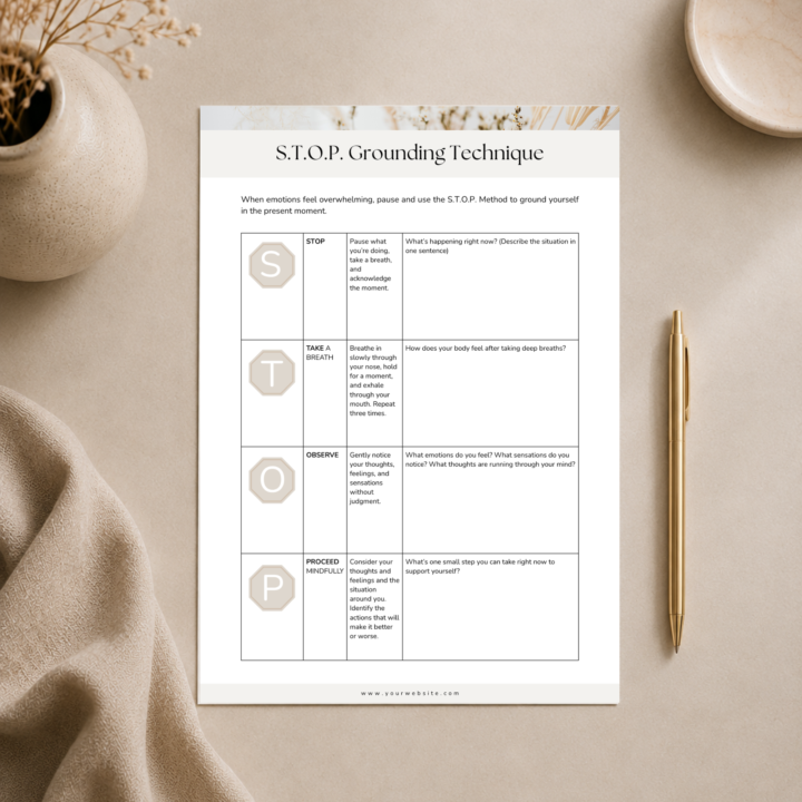 Here's a calm reset tool for your coaching clients 🪷