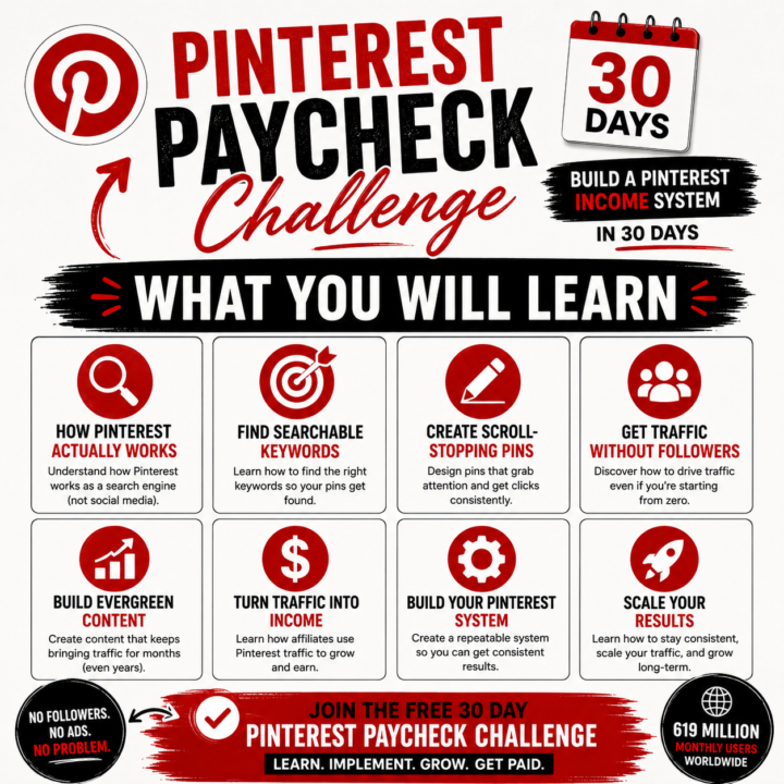 🚨 The Pinterest Paycheck Challenge Starts June 1st 🚨