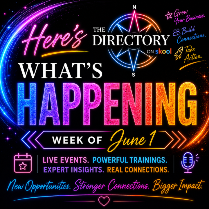 ✨ Here's What's Happening - Week of June 1