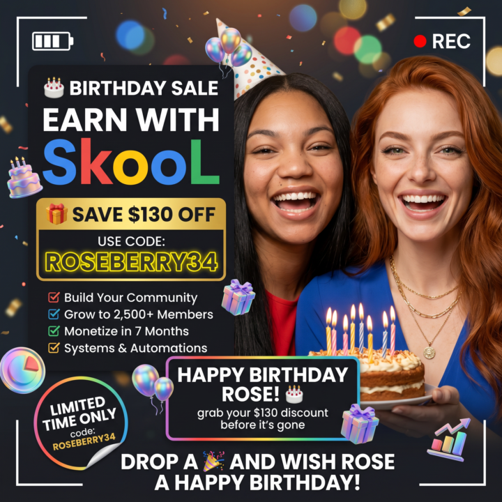 Don't sleep on this birthday sale! 👀