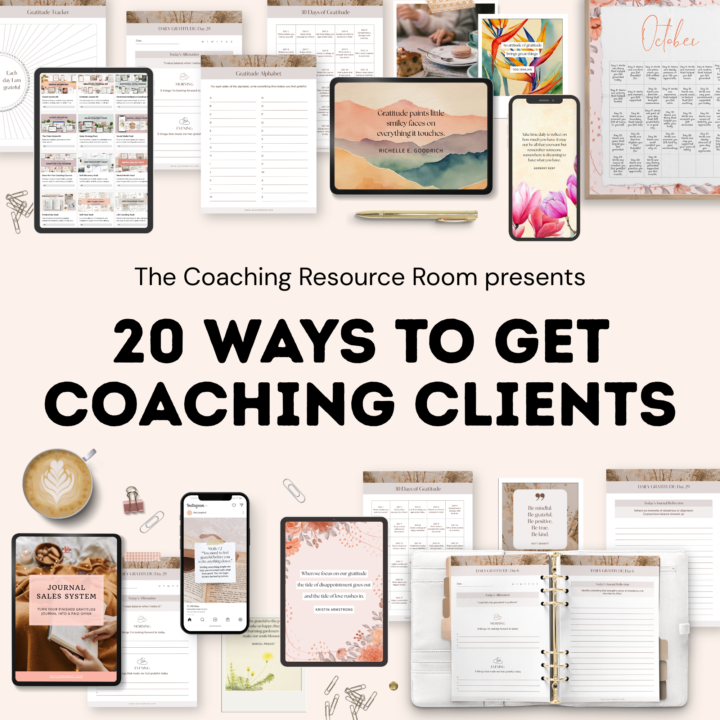 20 ways coaches can get clients...👀