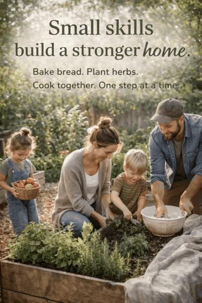 Start Your Self Sufficient Living Journey (One Simple Step at a Time)