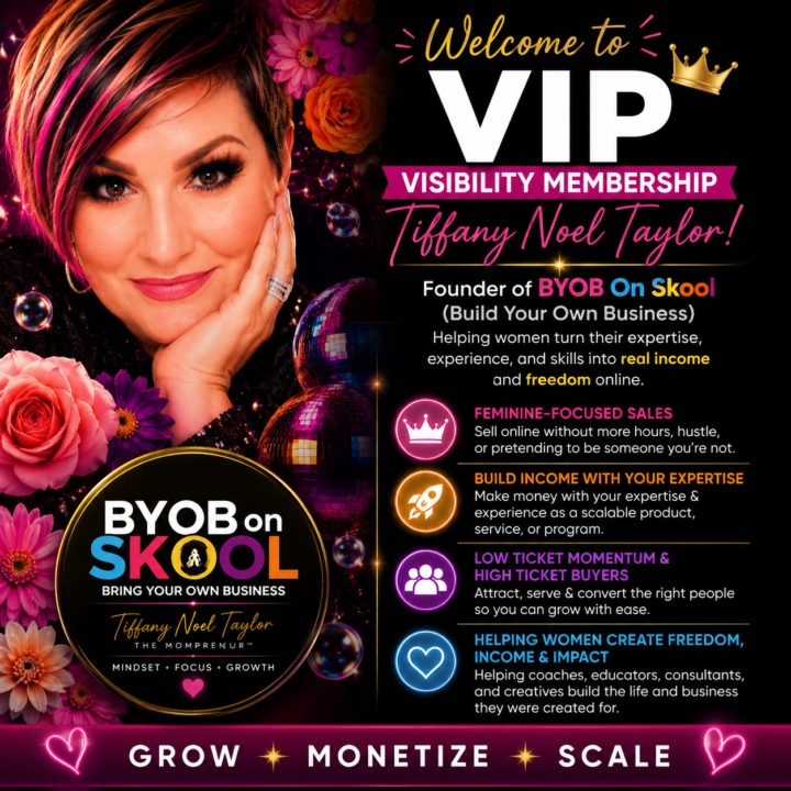 🌟 Welcome to VIP Visibility Membership, Tiffany Noel Taylor!