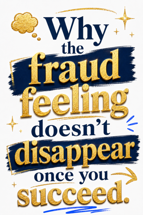 👉Why the fraud feeling doesn't disappear once you succeed.