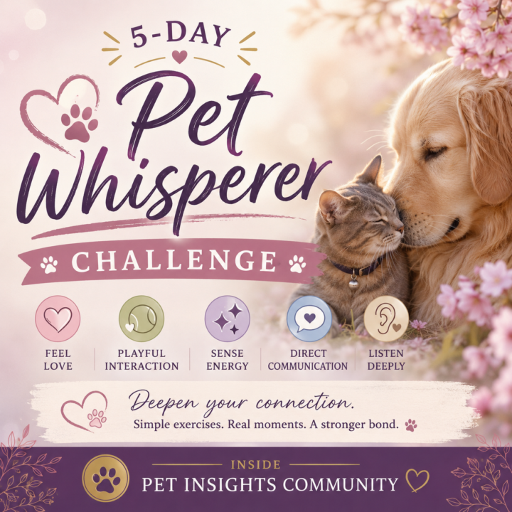 🐾 Have you ever had the feeling your pet was trying to tell you something?