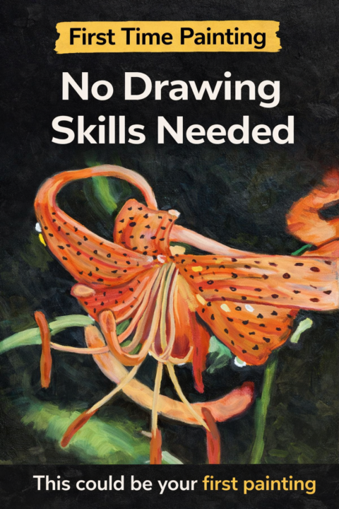 Painting Ideas for Beginners (Even If You Only Draw Stick Figure Drawings)