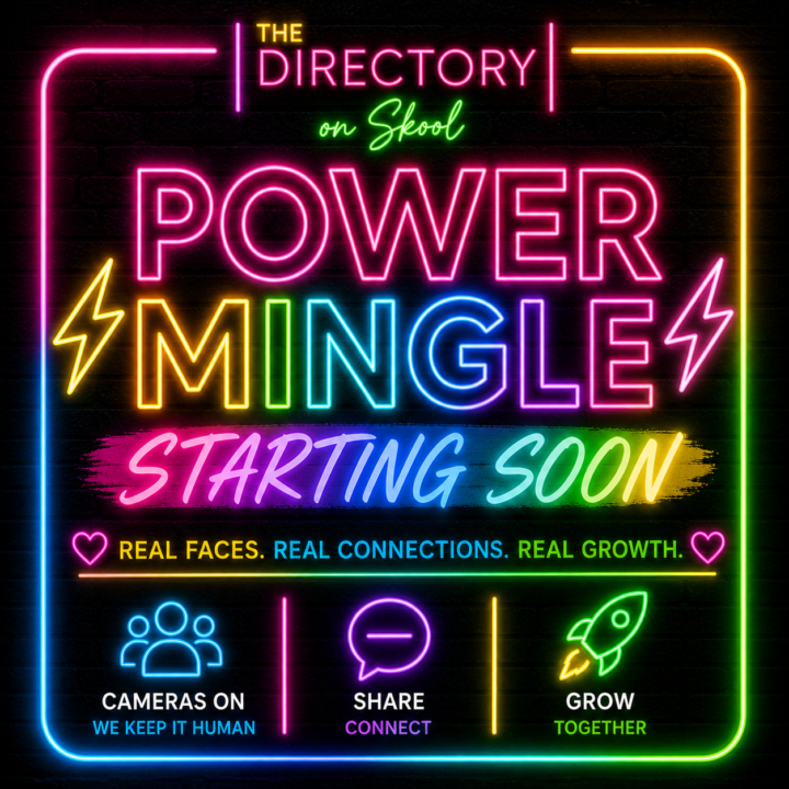 ⚡ PowerMingle starts in 30 MINUTES ⚡