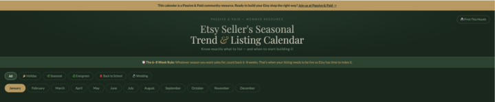3 things I know about Etsy seasonal sales after 11,000+ transactions: