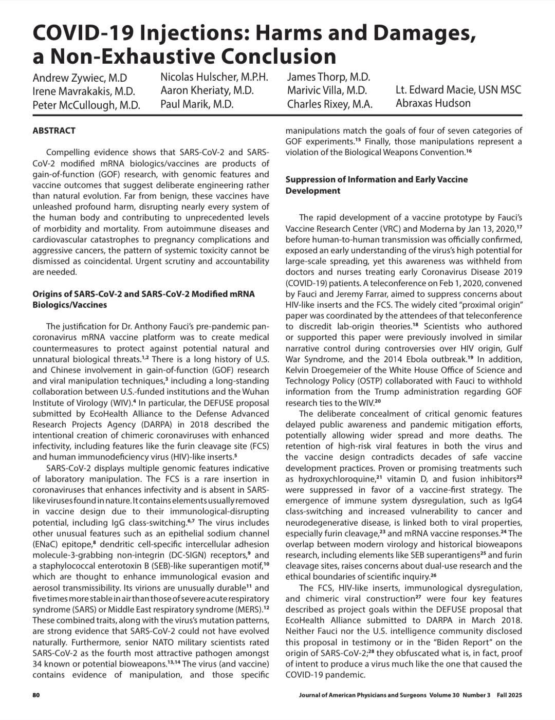 Covid Vaccine info