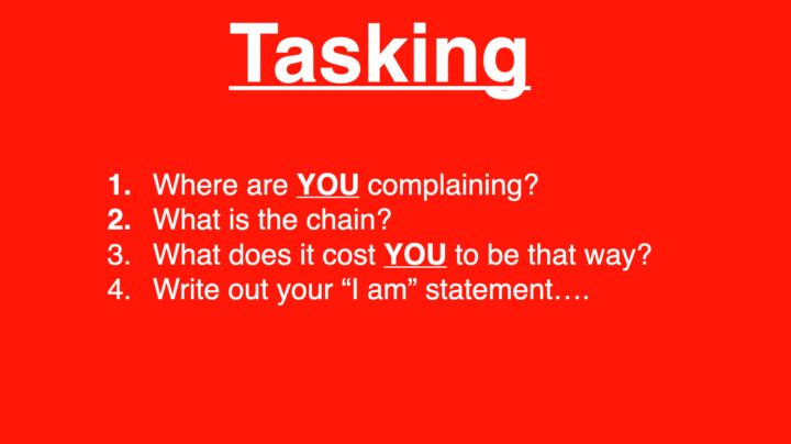New Year New You Day 2 Tasking 
