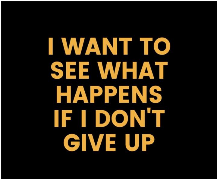 Giving up or staying curious?