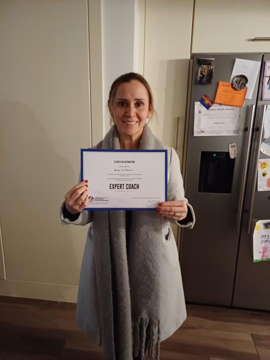 Yay I received my Cert