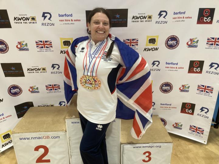 I won 2 bronze and 1 gold 🥉🥉🥇