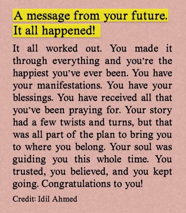 Congratulations! You did it! 