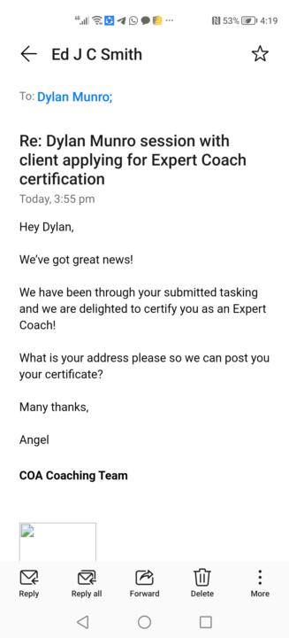Life Changer and Graditude for the Expert coach community 