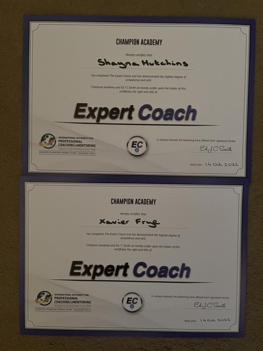 New coaches in the house 