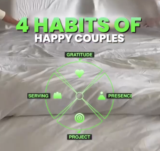 The 4 habits I see in the happiest couples