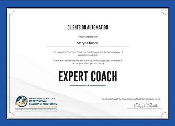 3 weeks from joining the program to receiving the certificate!