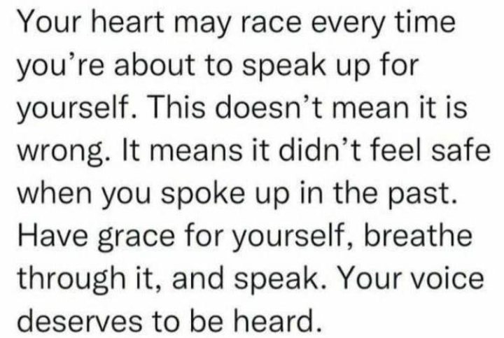 Speak Up!! You're Safe!!