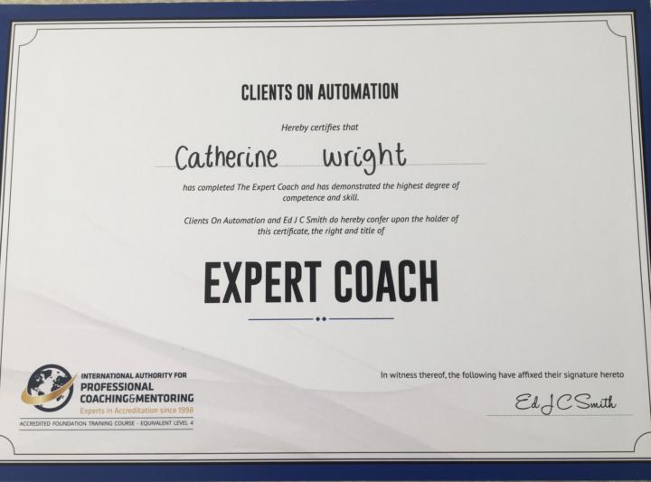 Certificate Received!