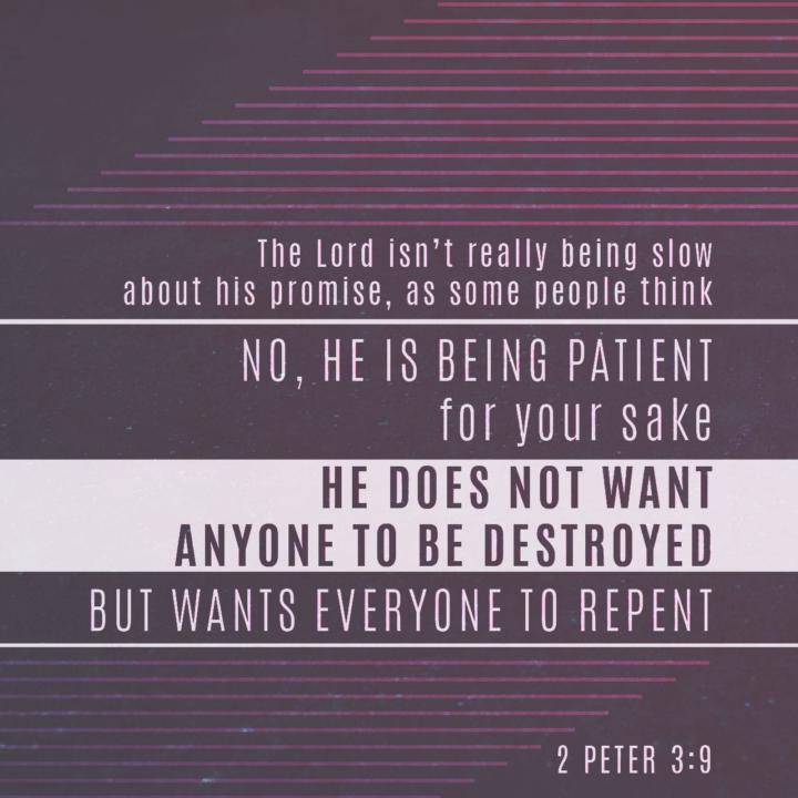 God's Patient with Us! 