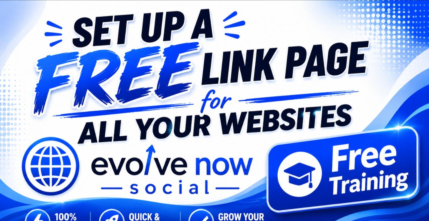 How to set up a free link page