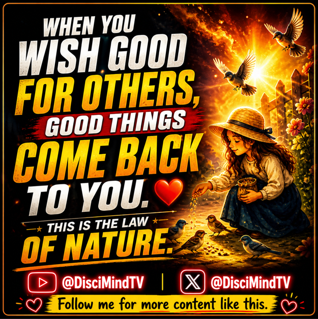 When you wish good for others