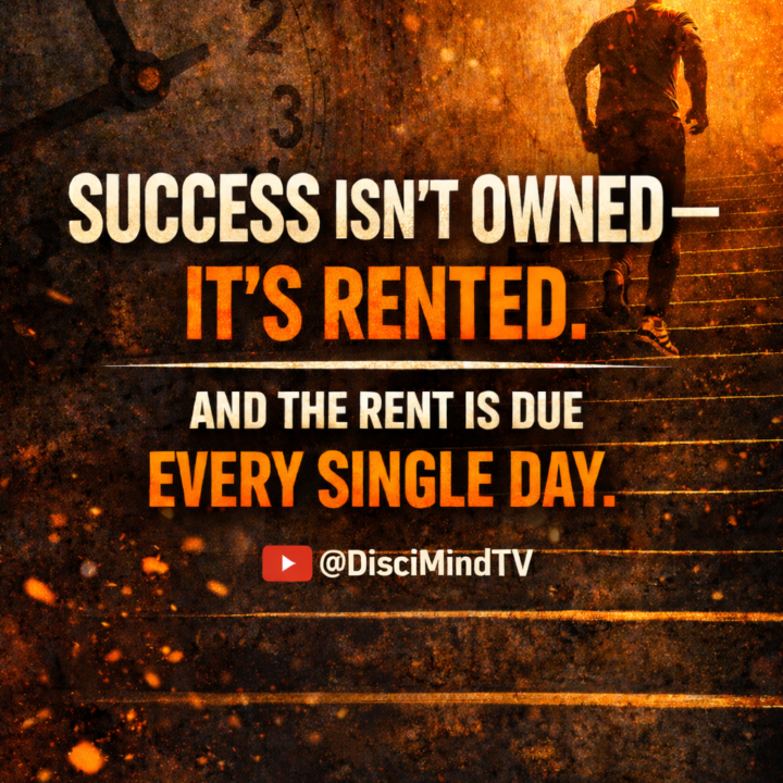 Success Has a Daily Price