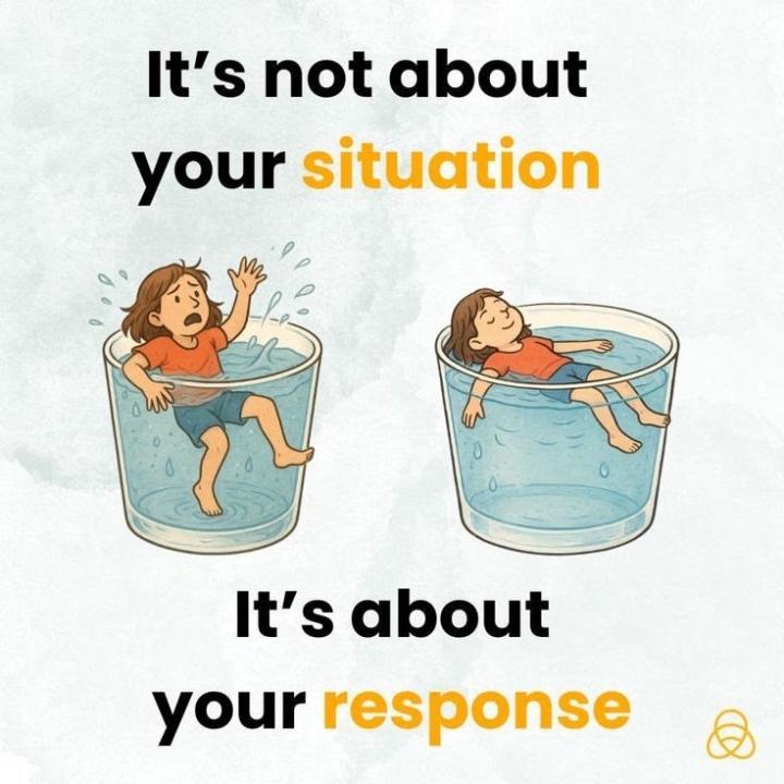 Your mindset decides whether you sink or float