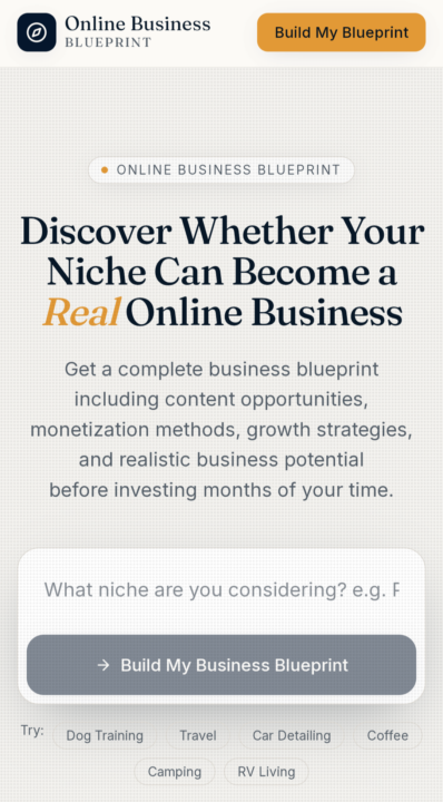 Niche opportunities Analyzing for Free