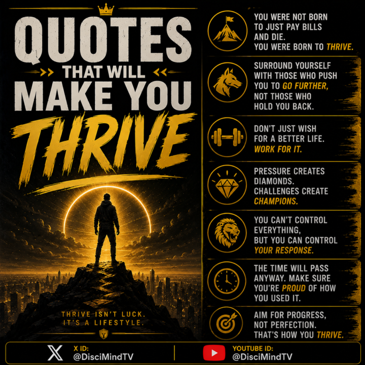 Quotes That Will Make You Thrive