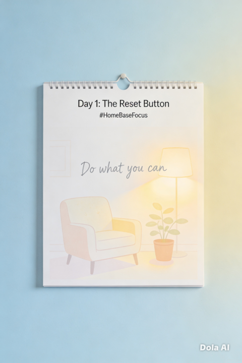 A Practical Guide to Tackling the Overwhelm of Household Management.