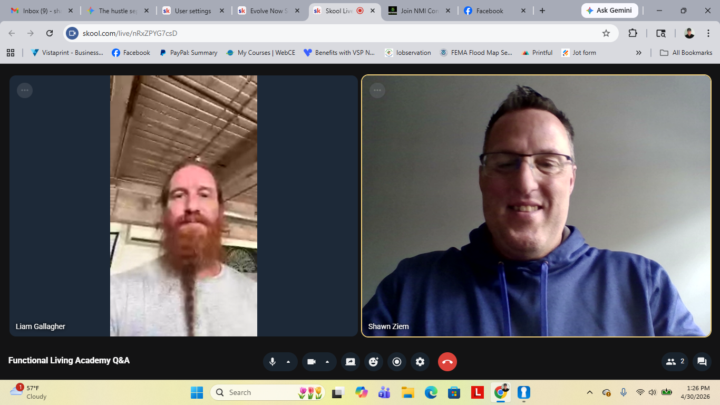 Hopped on a webinar..