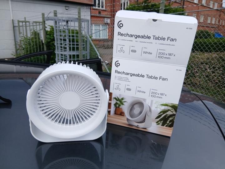 The off grid fan that I bought today