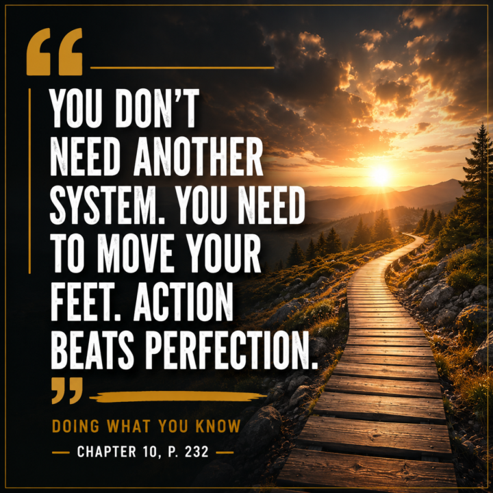Action Beats Perfection