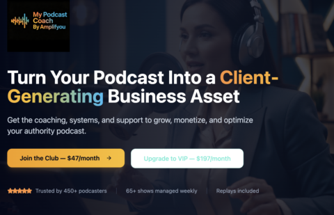 My Podcast Coach by Amplifyou gallery image