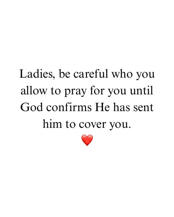 Dating & Allowing Men To Pray For You