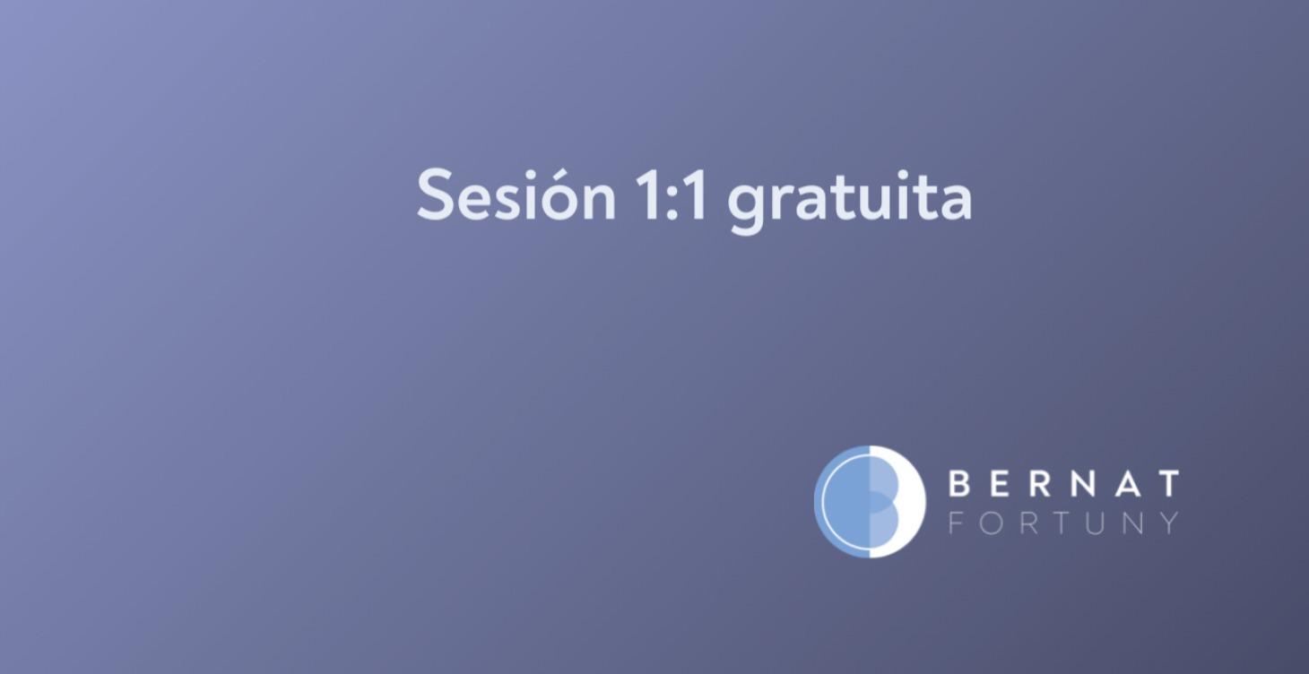 Agenda una llamada con Bernat