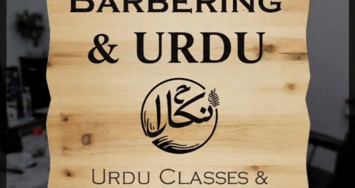 Barbering and Urdu classes