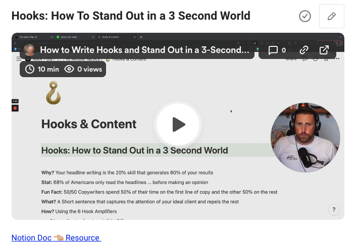 [NEW Training] How To Stand Out in a 3 Second World