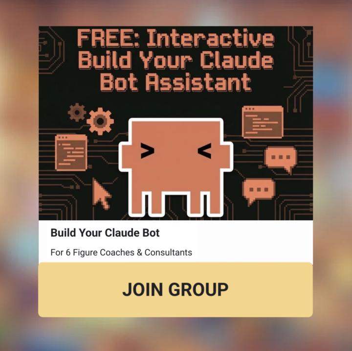 Who’s going to build their Claude Bot Today?